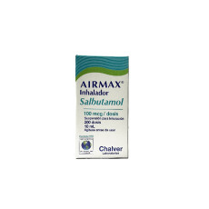AIRMAX INHALADOR 100 MCG CAJA 10 ML X 200 DOSIS